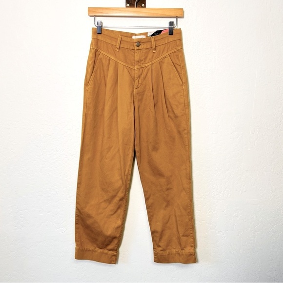 $198 - SUNDRY Honeycomb Pleated Pants NWT 24 - Picture 1 of 13